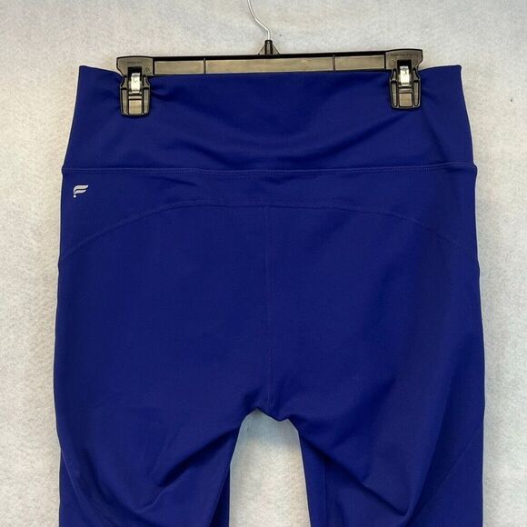 FABLETICS Leggings Womens XL Purple Define Powerhold Side Banner Pull On Stretch - Picture 11 of 13